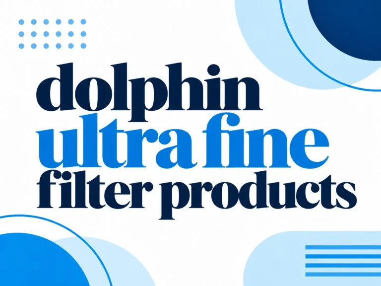 Dolphin Ultra Fine Filter