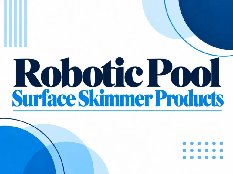 Robotic Pool Surface Skimmer
