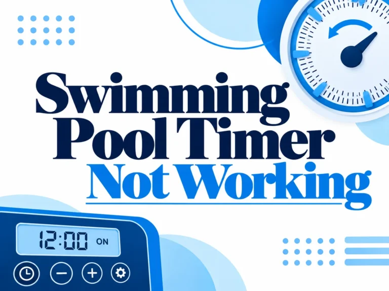Swimming Pool Timer Not Working