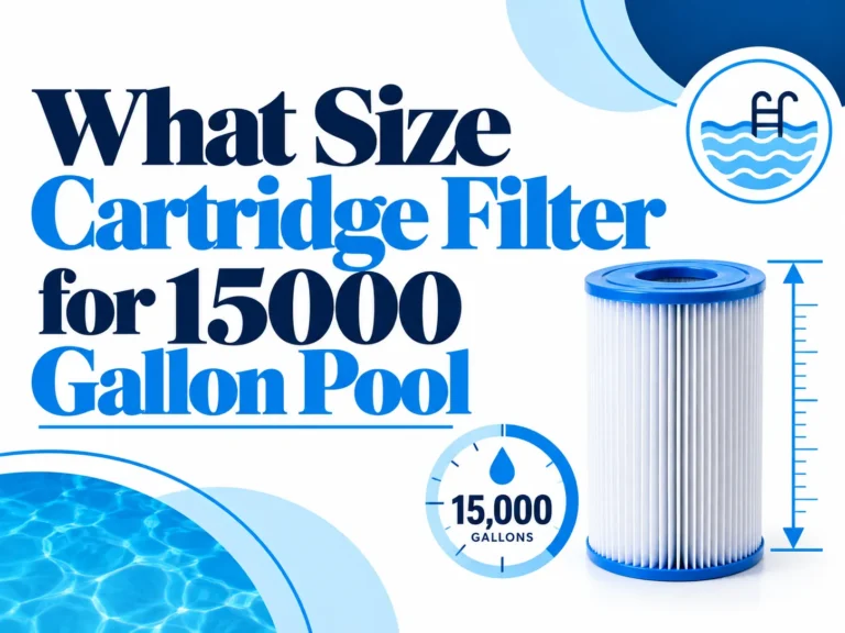What Size Cartridge Filter for 15,000 Gallon Pool
